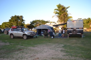 Our campsite @ Lakeland Caravan Park